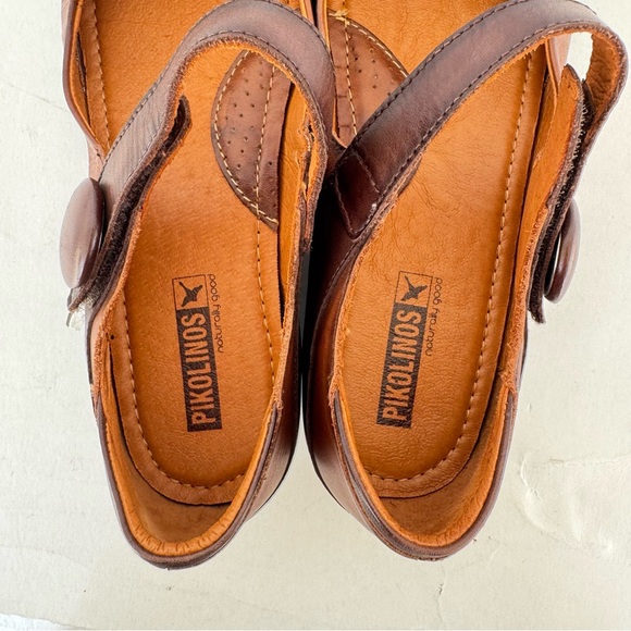 Pikolinos Gandia Leather Mary Jane Shoes Women's 8.5 - Picture 10 of 14